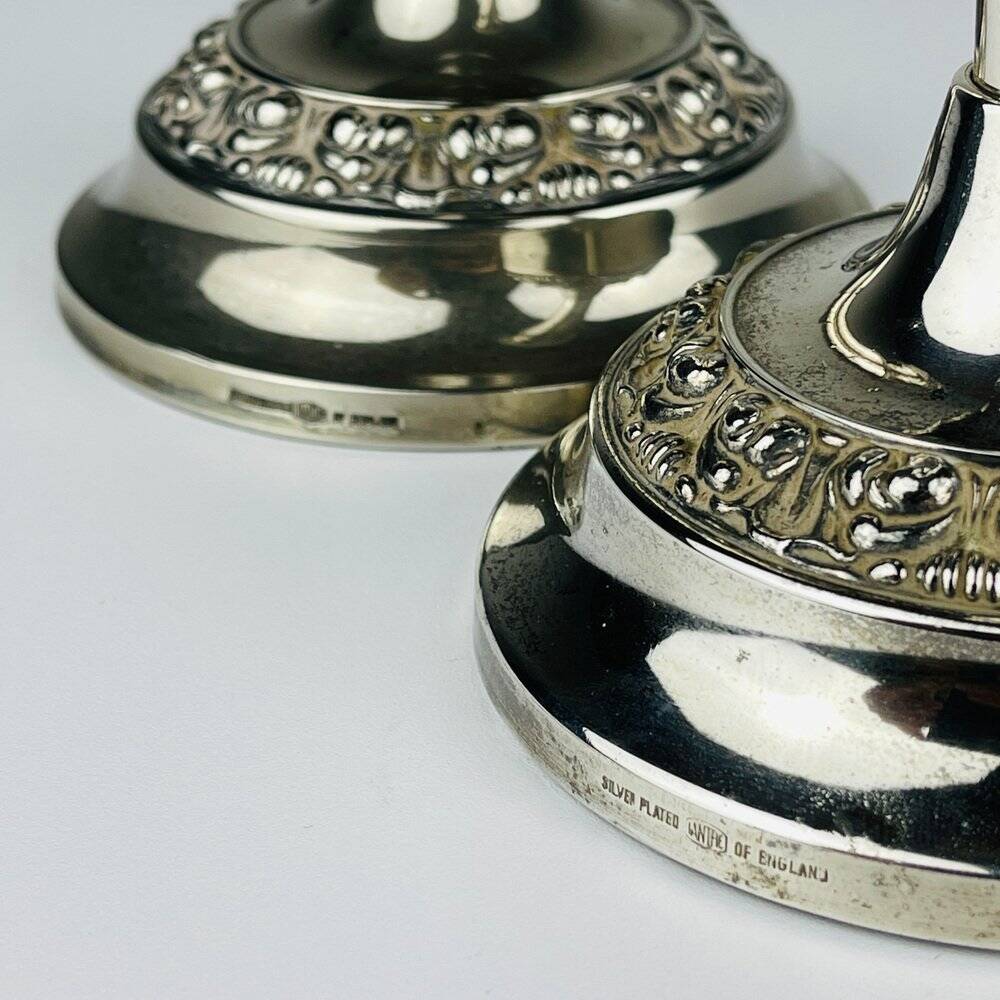 Chandeliers en argent plaqué d'Ianthe, Angleterre, années 1950, lot de 2