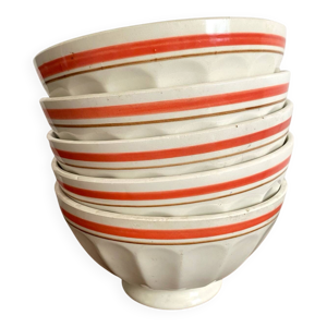 Bols à facettes vintage - digoin