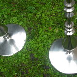 Pair of large candlestick