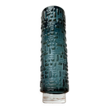 Brutalist Glass Bulb Vase Mid-Century Model F231 by Emil Funke for Gral