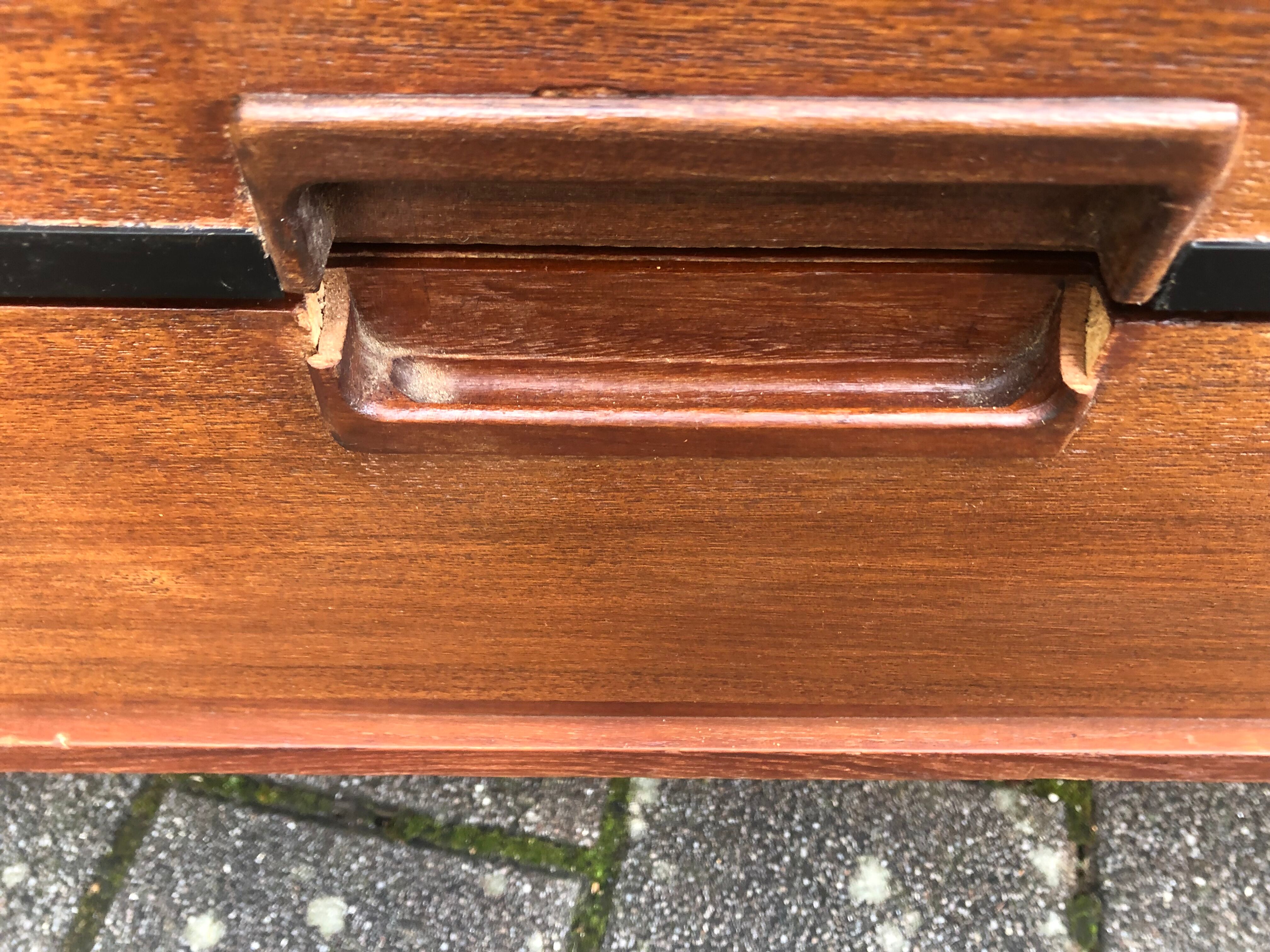 Scandinavian sideboard in teak 60s