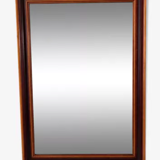Set of 11 vintage wooden mirrors >60cm