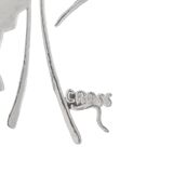 Pendant lamp - Hollywood Regency style - 'Cross' - gold-colored - gilded