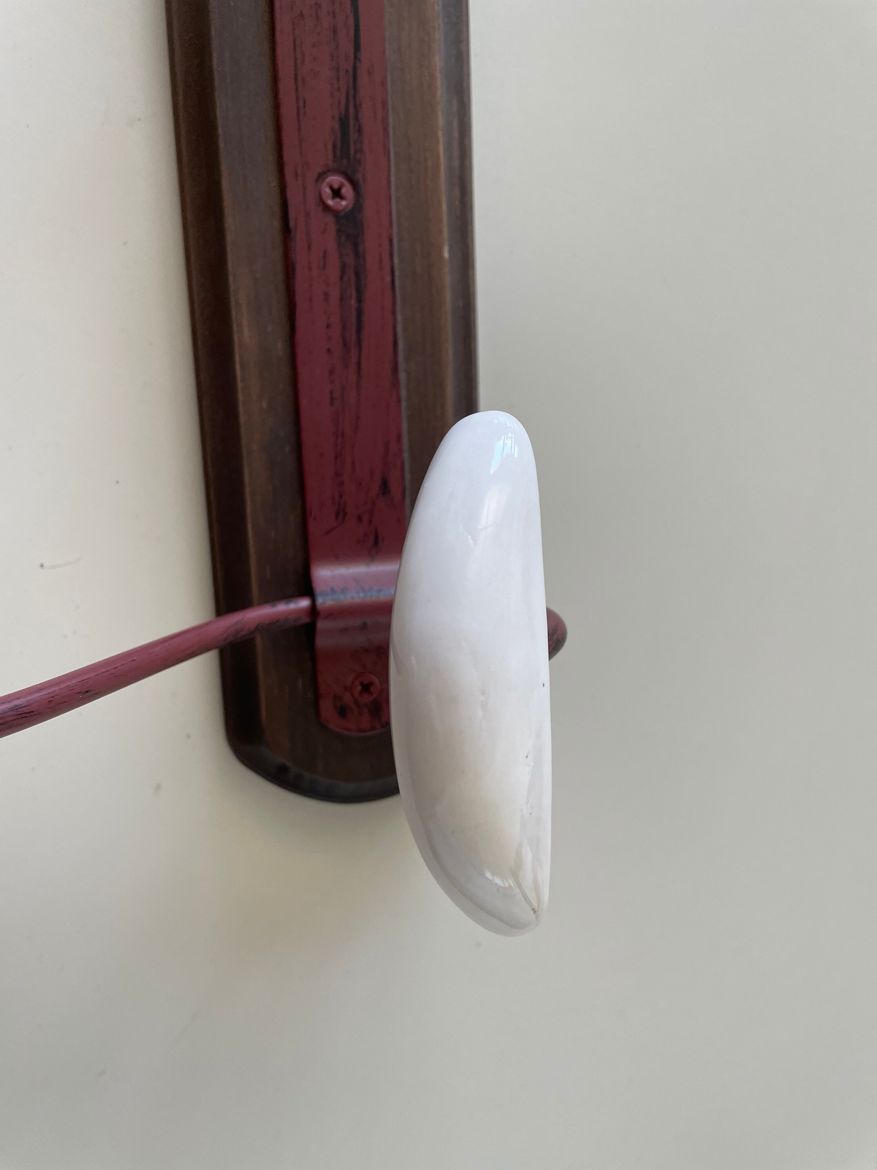 Porcelain coat rack