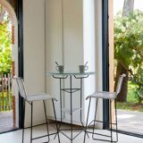 Table mange debout Tampico et 2 tabourets hauts Cenote BOQA