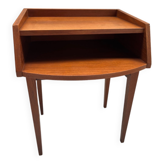 Table de chevet en teck année 60/70
