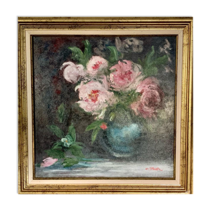 Huile sur toile signée