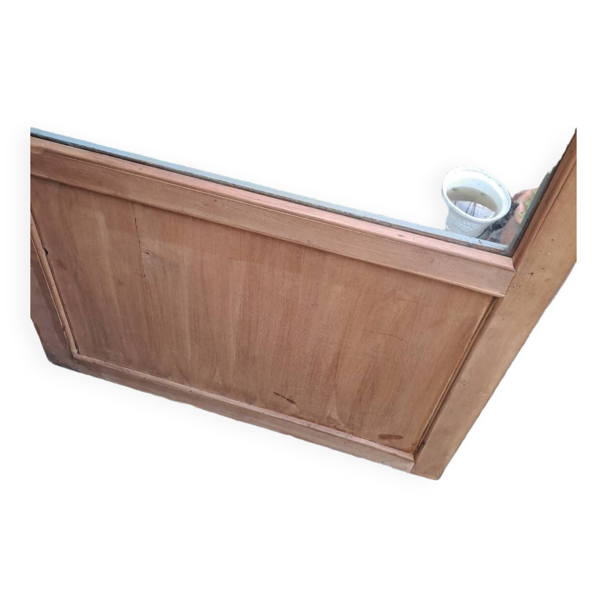 Armoire une porte vitrée  fin 19ème