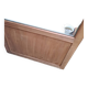 Armoire une porte vitrée  fin 19ème