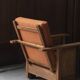 Reclining easy chair, Amsterdamse school, Dutch design, 1930s
