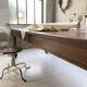 Table de ferme métier 4m chêne XXL