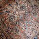 Handmade antique Persian Sarouk rug 103cm x 164cm 1920s