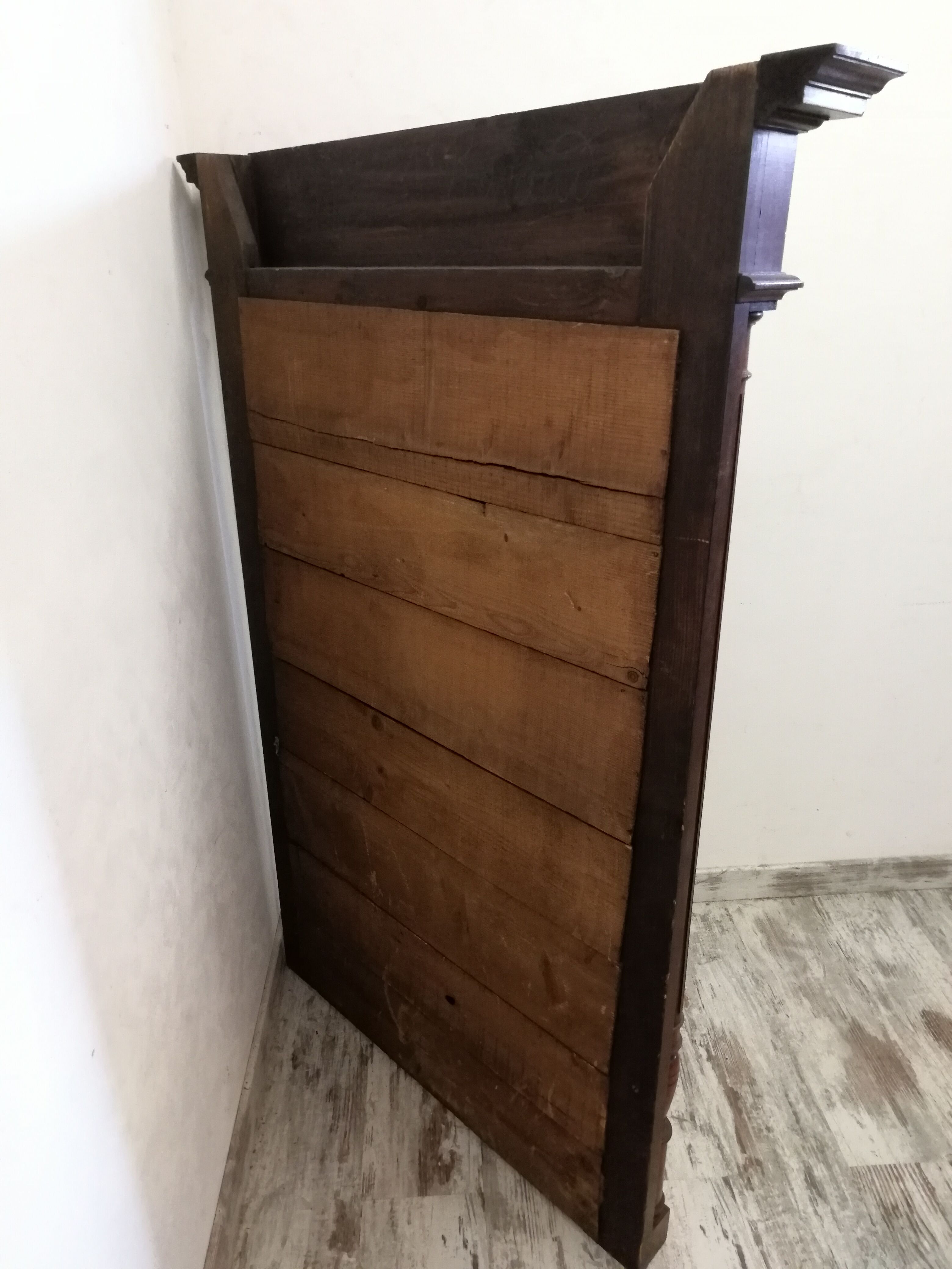 Antique trumeau mirror