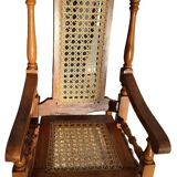 Children's rocking chair with cane