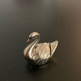 36 metal swan shaped name tags