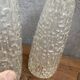 2 geometric glass tulips 17.5 cm for chandelier lamp