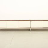 Enfilade Airborne with lacquered sliding doors, France, 1960s