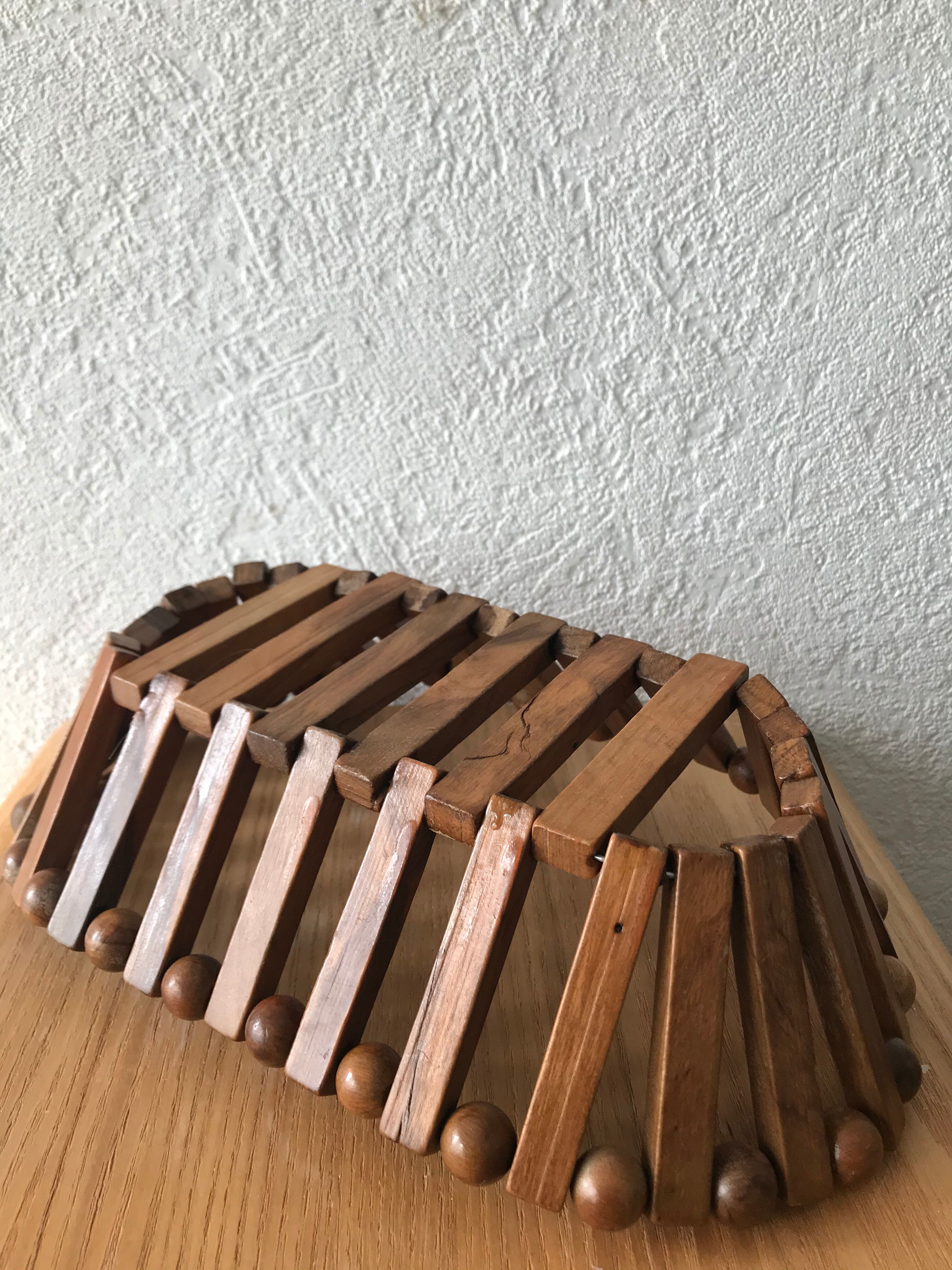 Corbeille en bois