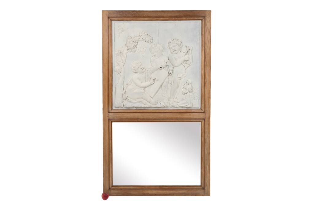 Wooden trumeau, 18th and 20th centuries