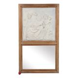 Wooden trumeau, 18th and 20th centuries