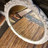 Oval mirror Louis XVI 56x72cm