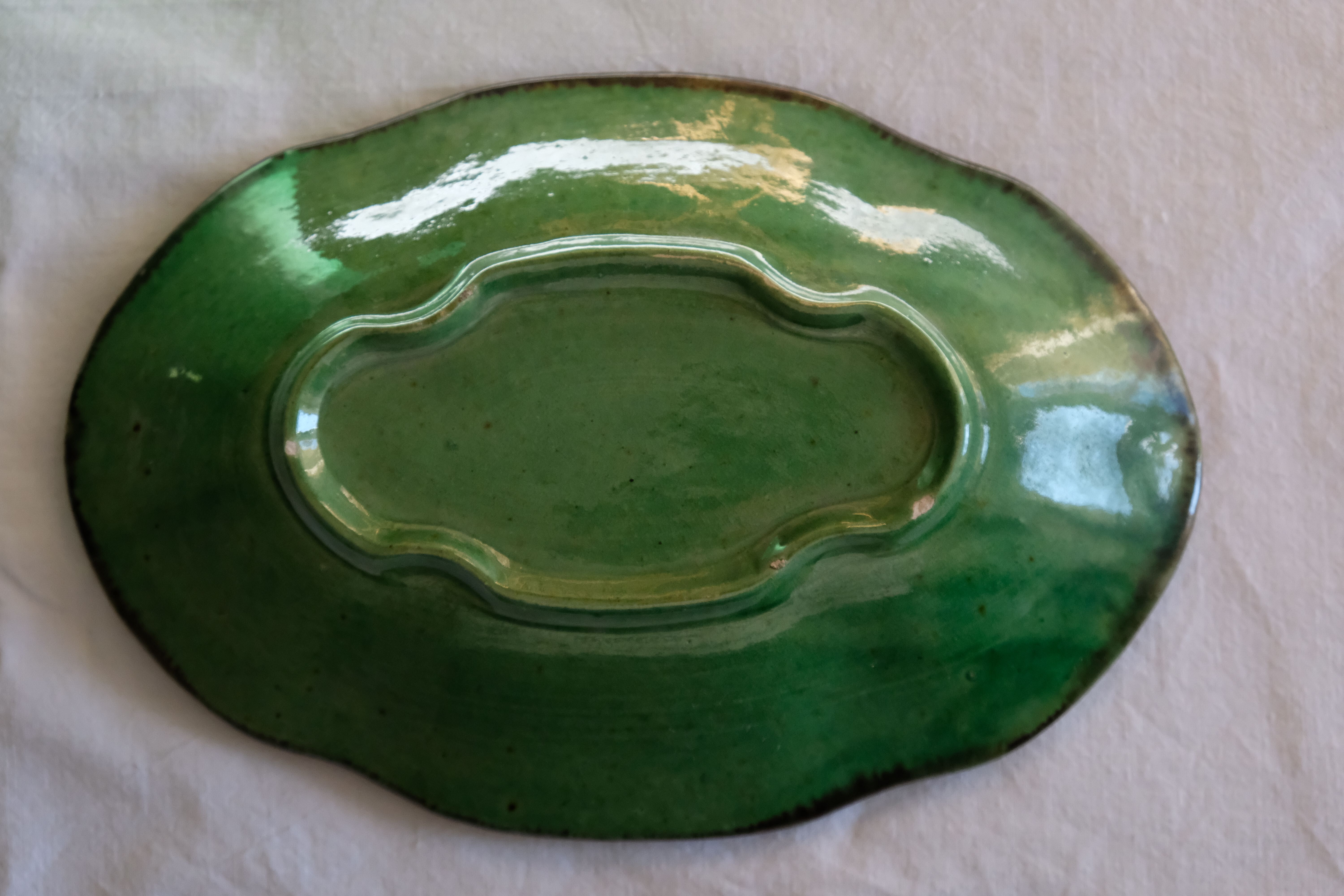 Ancient ravier glazed Provence