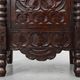 Pair of Breton Carved Oak Bedside Cabinets, France, circa 1900
