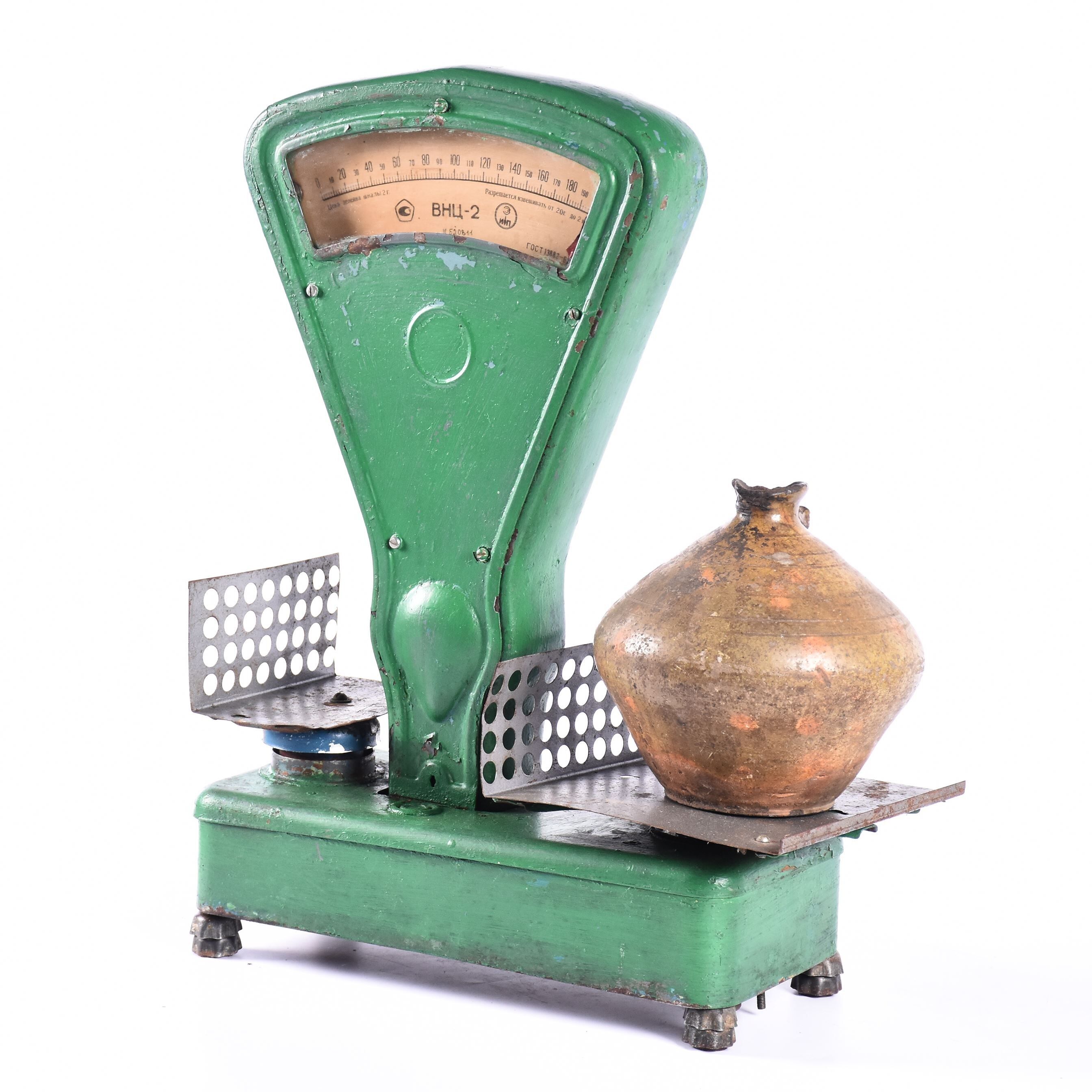 Old kitchen scale