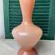 Large pink opaline vase