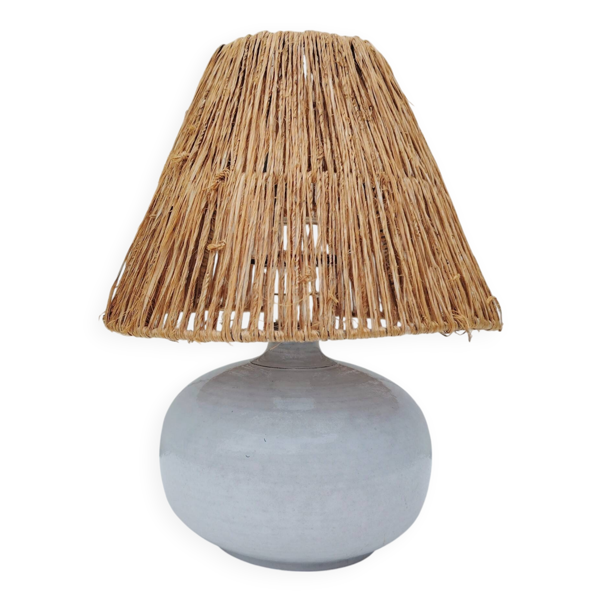 Vintage 70's ceramic lamp