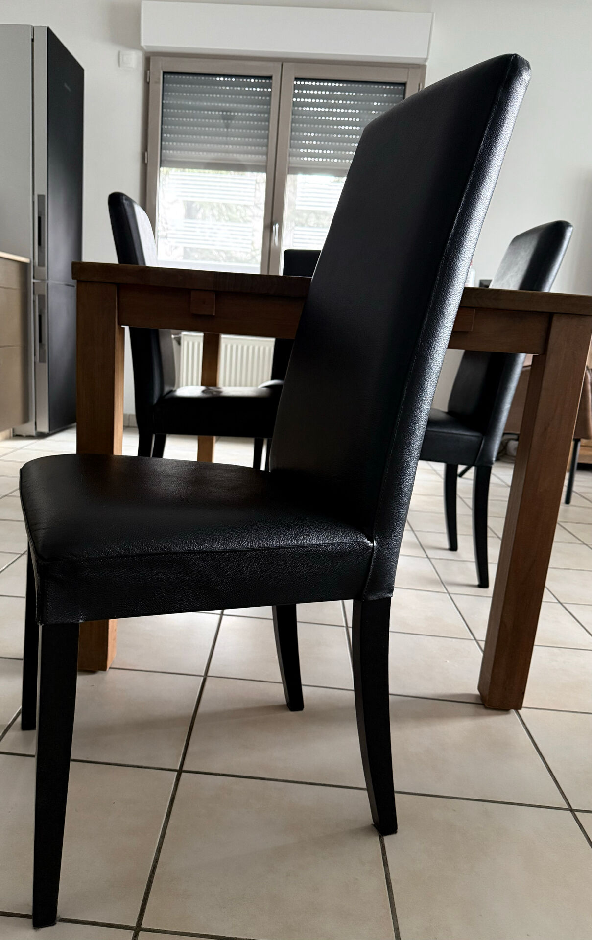 Set of four chairs