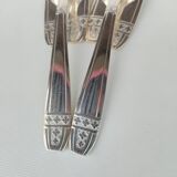 12 silver-plated soup spoons, Monaco Grand Prix model.