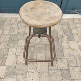 Set of two industrial style stools