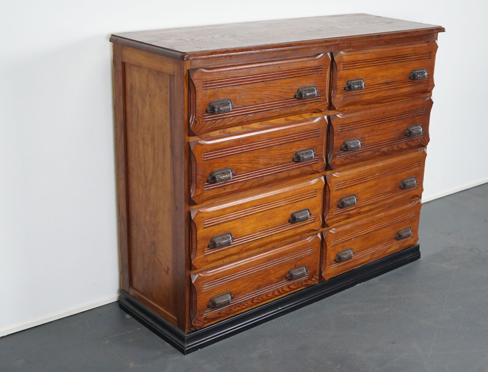 Apothecary Cabinet in pine France 1920s