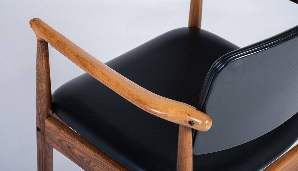 Rosewood armchair, Denmark, 1960s