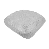 Square glass ceiling light