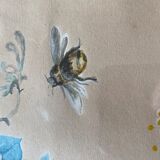 Aquarelle encadrée sous verre signée J. Deneufbourg