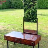 Dressing Table Console Entrance Furniture in Rosewood with Mirror