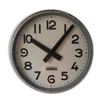 Horloge d'usine Schlumberger