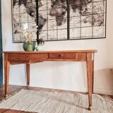 Old farmhouse table 2 drawers
