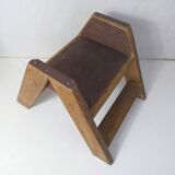 Vintage library step stool