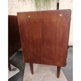 Pair of chests of drawers with bookcase