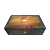 Ancient mahogany writing