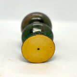 Candlestick made of glazed stoneware, Sweden, second half of the 20th century.