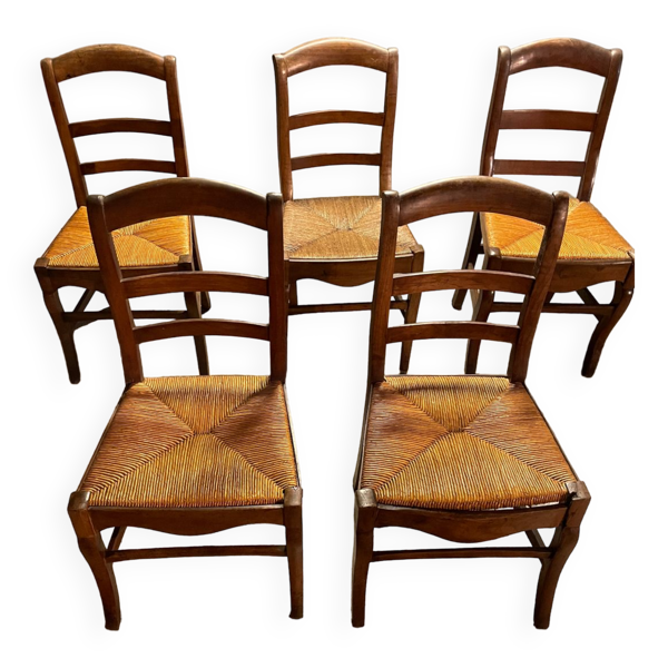 Chaise anciennes en paille