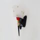 Vintage Rockabilly Wall Light Guariche Style Circa. Retro 1950