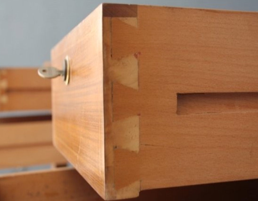 Plated style Louis XVI mahogany desk