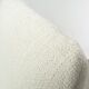 Vintage White Upholstered Armchair