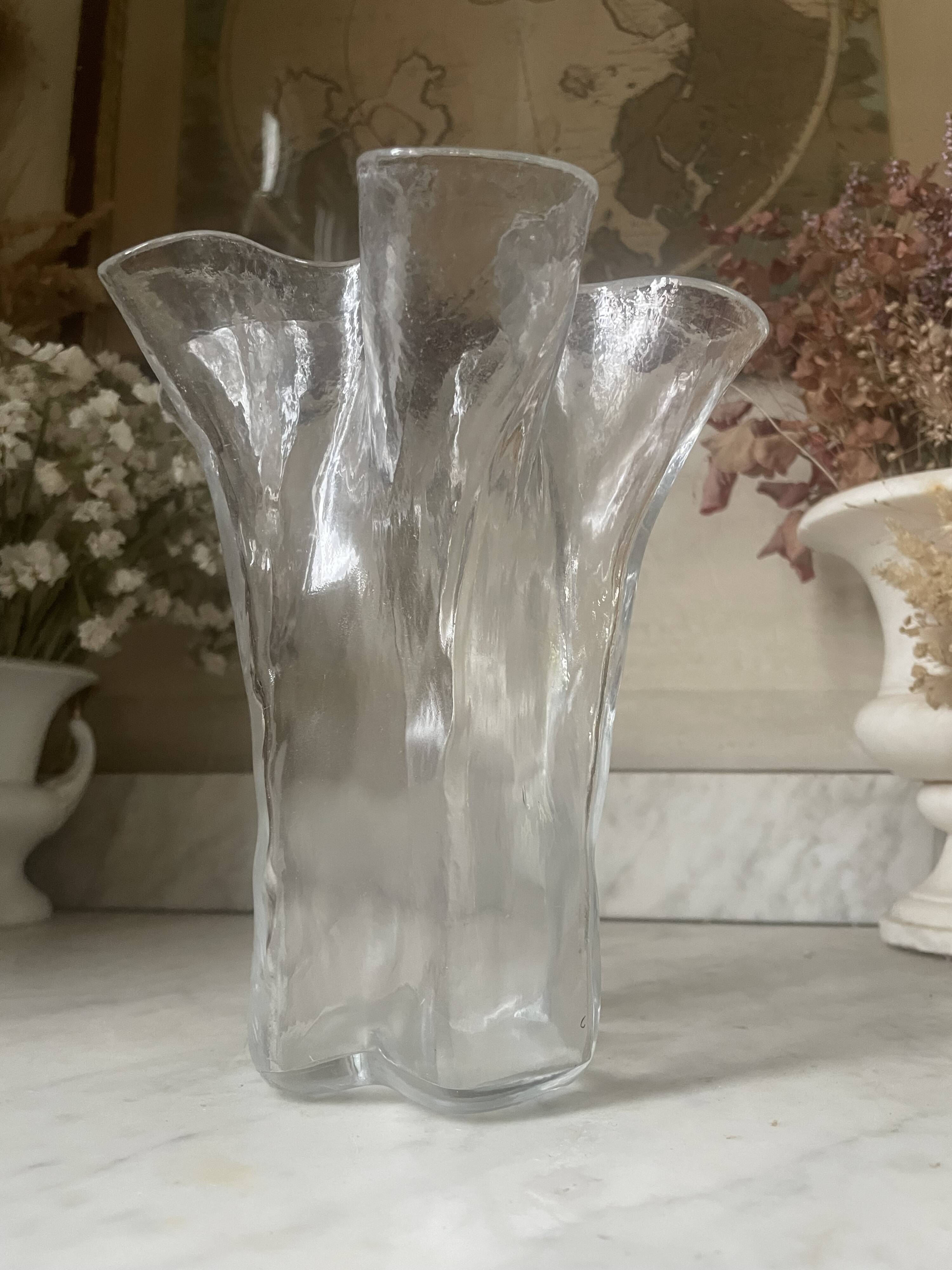 Scandinavian vintage handkerchief vase Muurla