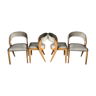 4 Baumann Gondole chairs